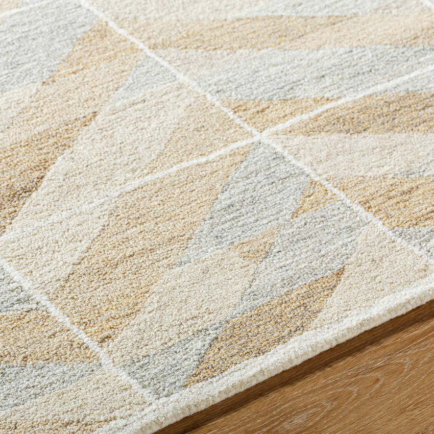 Micael Modern Medium Brown/Light Gray Area Rug