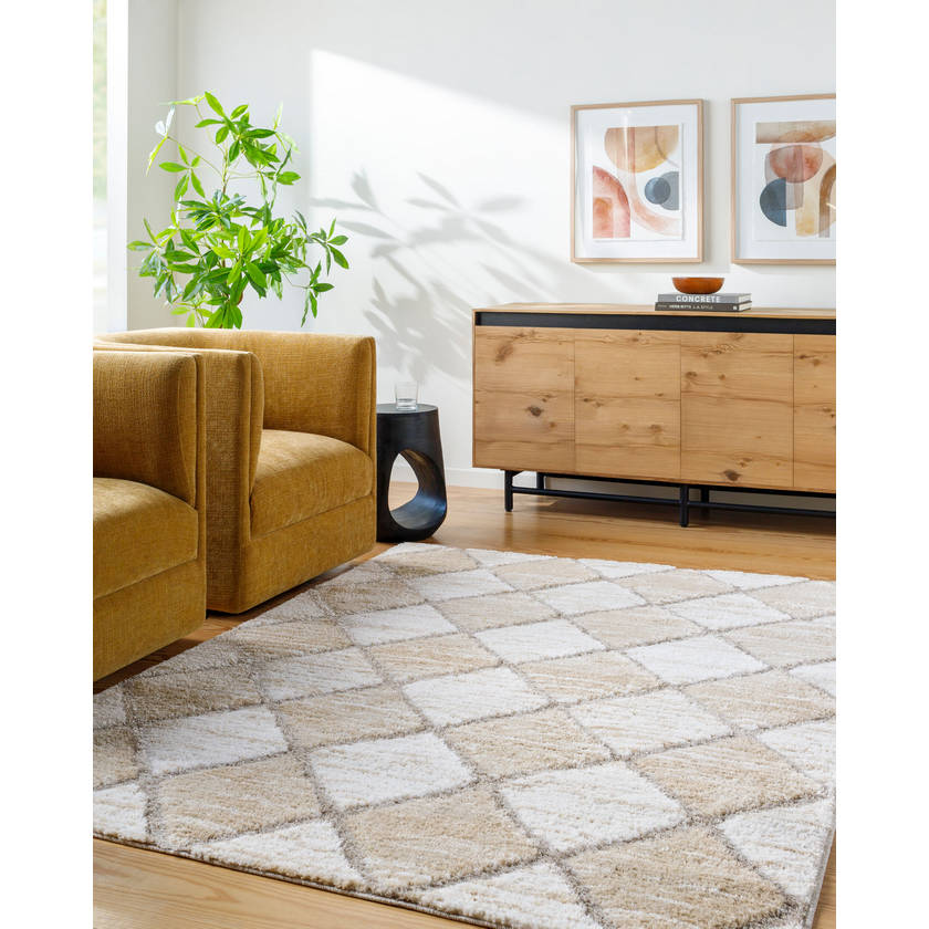 Tenesia Global Dark Brown Area Rug