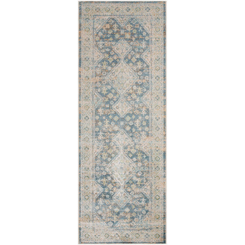 Maurita Traditional Sterling Grey Washable Area Rug