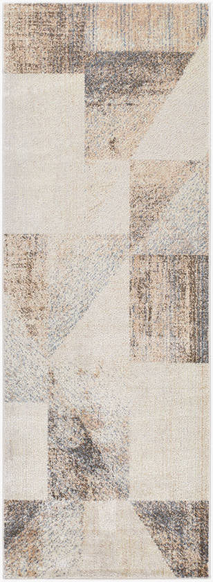 Terrell Modern Beige/Taupe Washable Area Rug