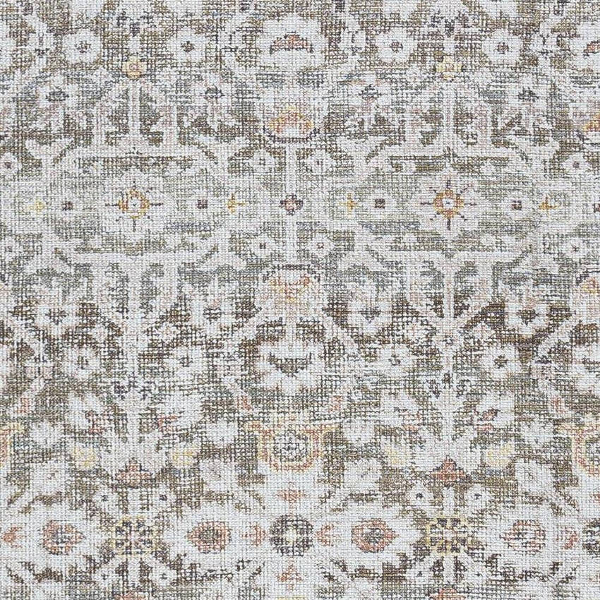 Rainier Traditional Dark Brown Washable Area Rug - Our PNW Home x Livabliss