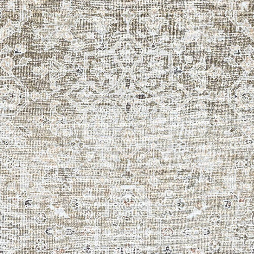 Rainier Traditional Brown Washable Area Rug - Our PNW Home x Livabliss