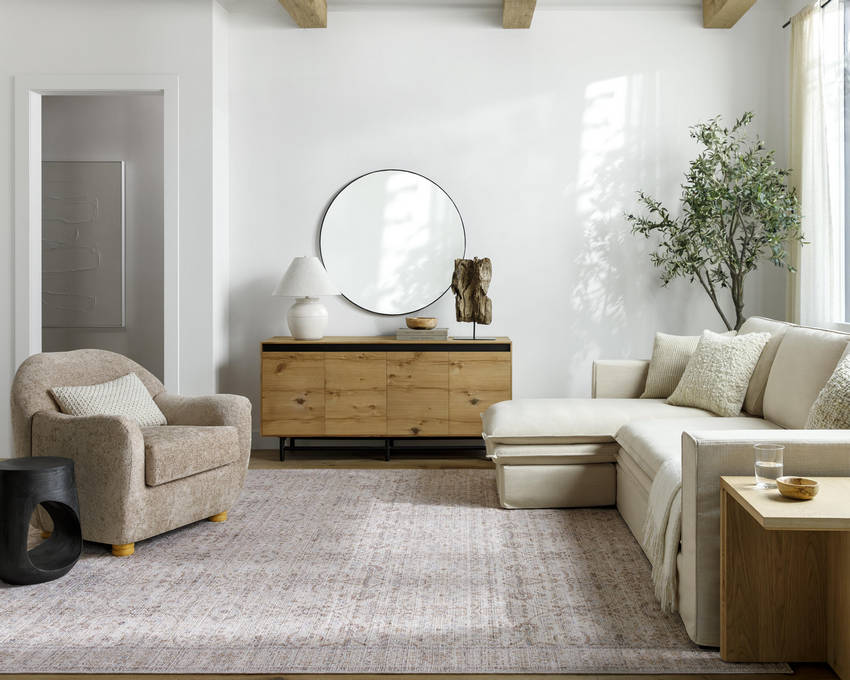 Spokane Traditional Rust Area Rug - Our PNW Home x Livabliss