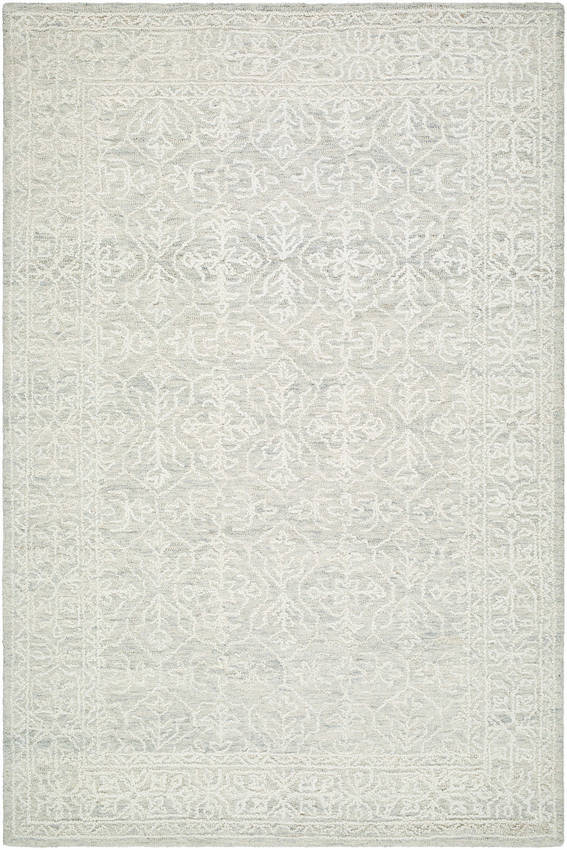 Henderson Traditional Light Silver Area Rug