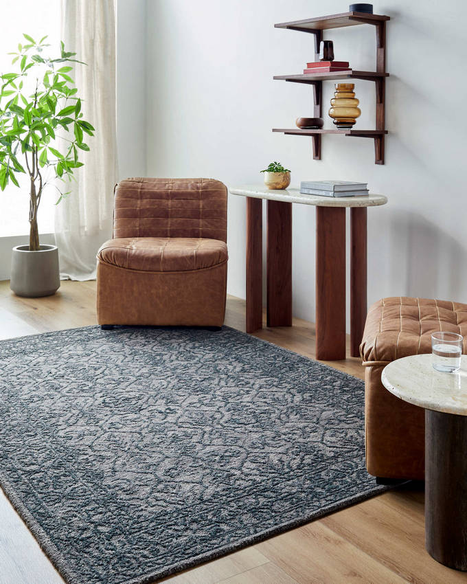 Henderson Traditional Charcoal Area Rug
