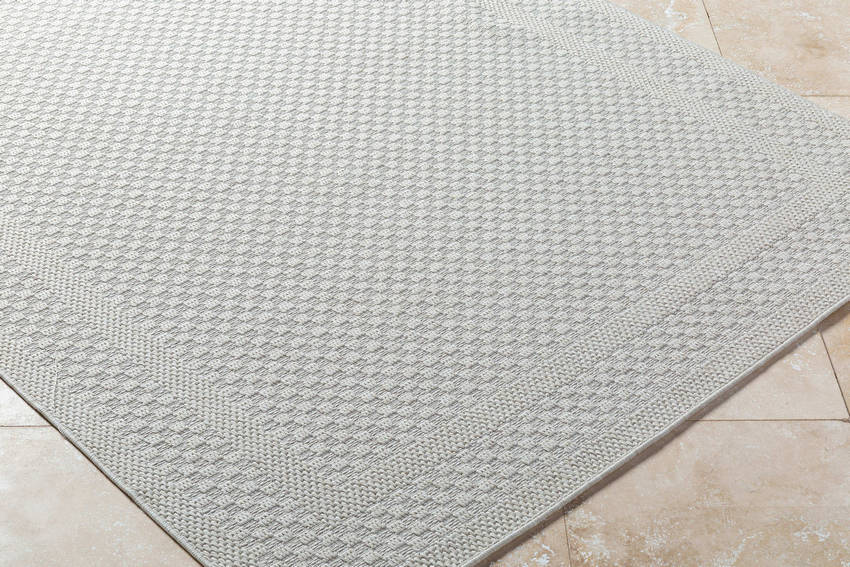 Sadiyya Modern Light Gray Area Rug