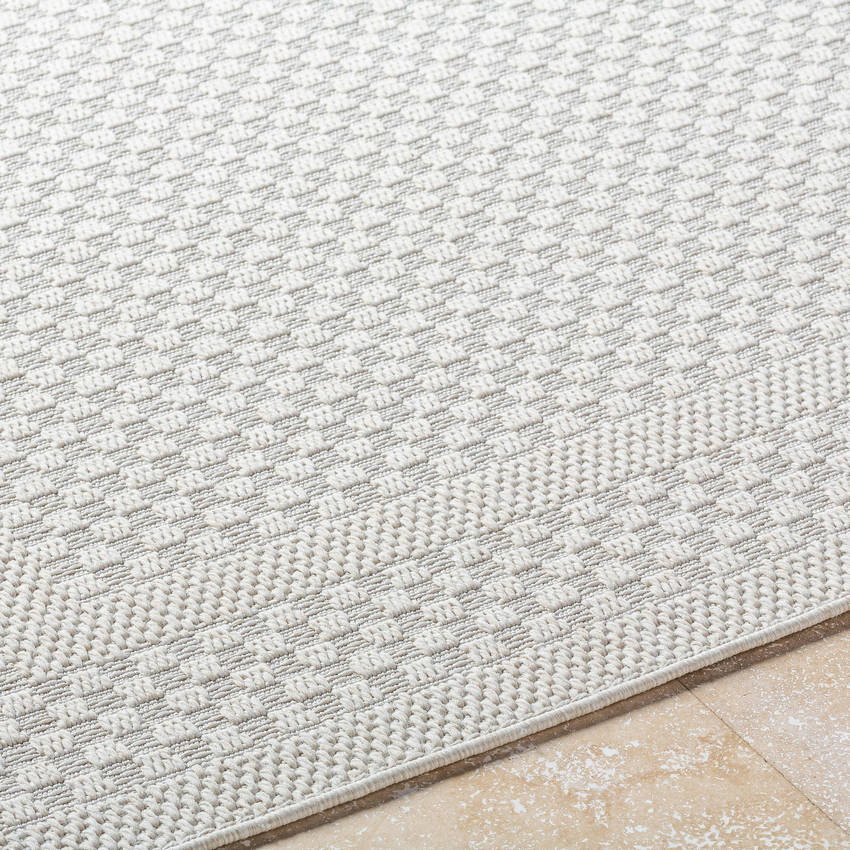Sadiyya Modern Light Gray Area Rug