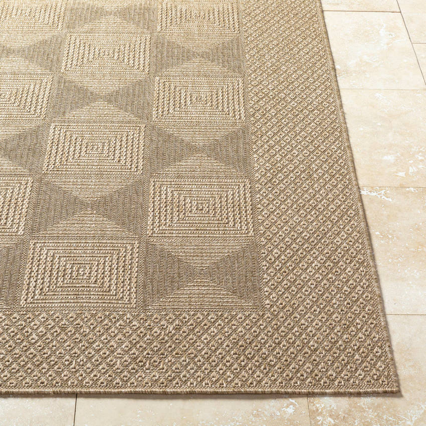 Christiaan Cottage Light Brown Area Rug