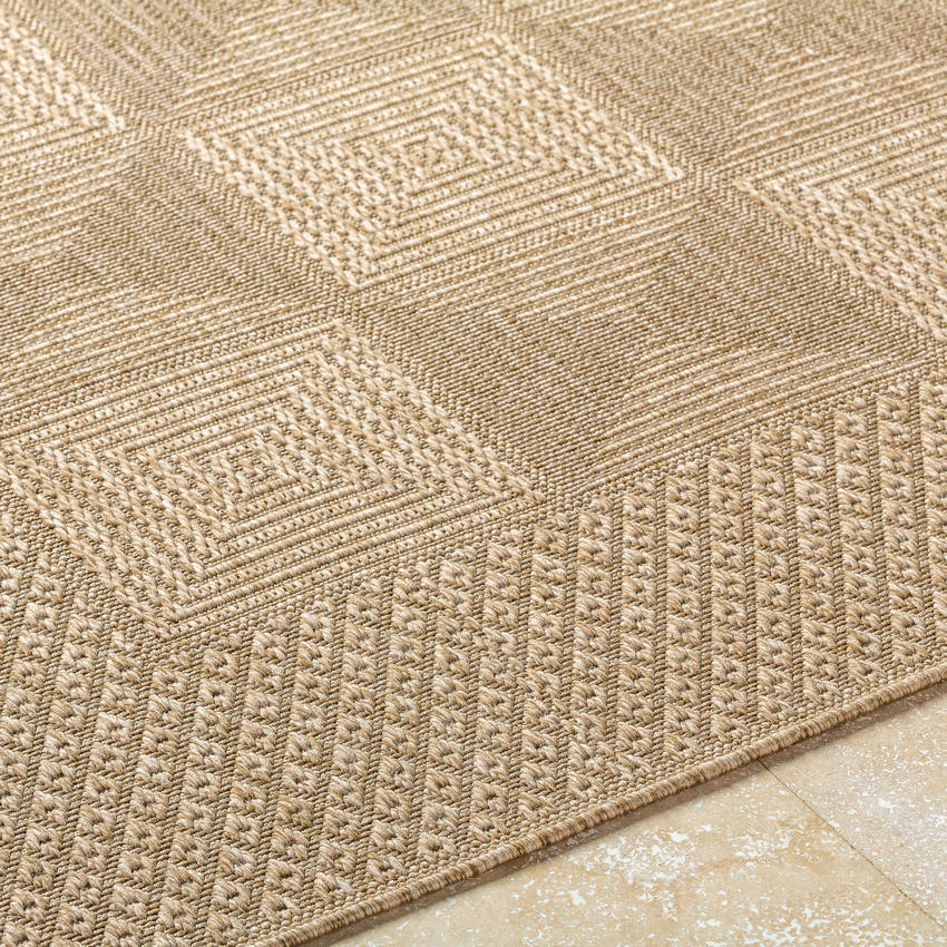 Christiaan Cottage Light Brown Area Rug