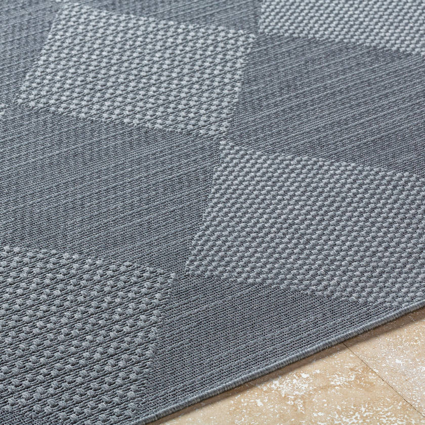 Kalem Modern Charcoal Area Rug