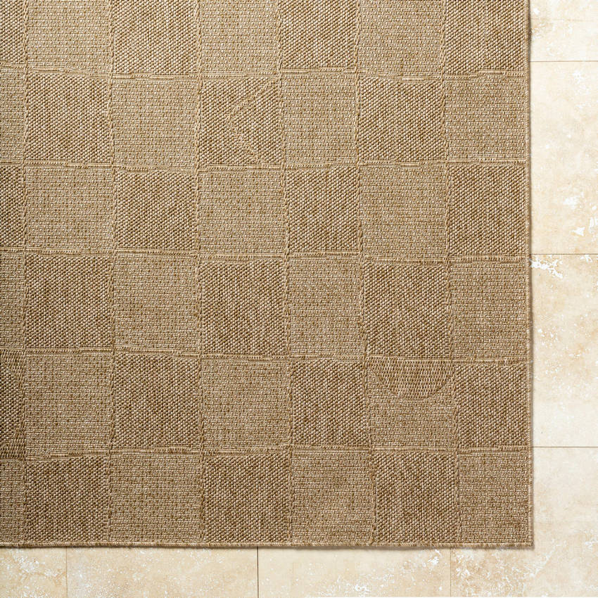 Devaris Modern Light Brown Area Rug