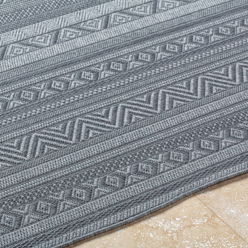 Virgilio Global Charcoal Area Rug