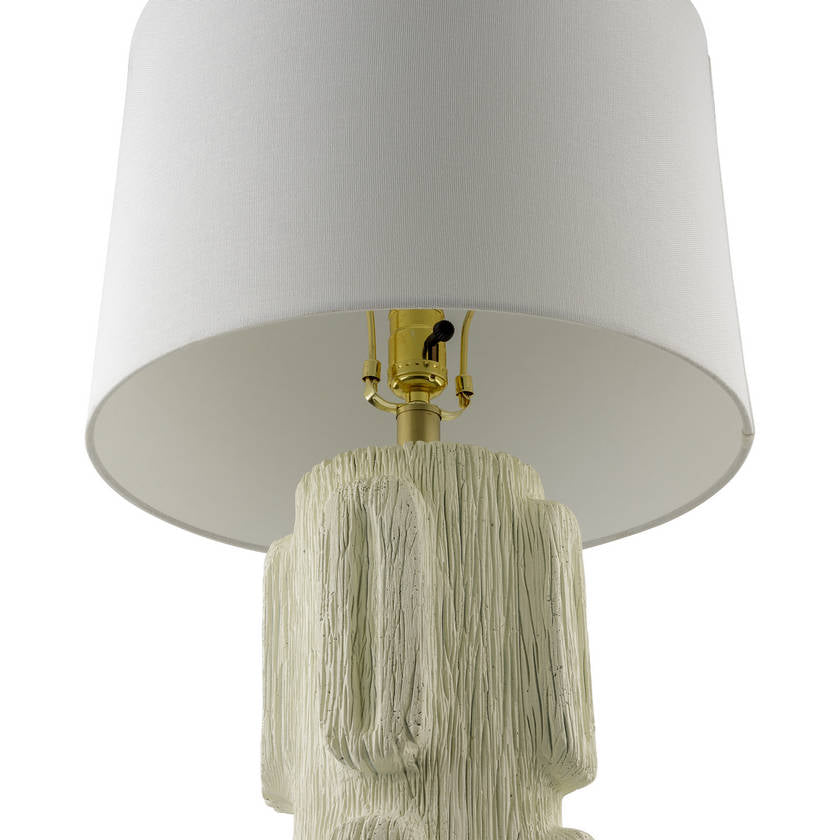 Evamarie Traditional Ivory Table Lamp