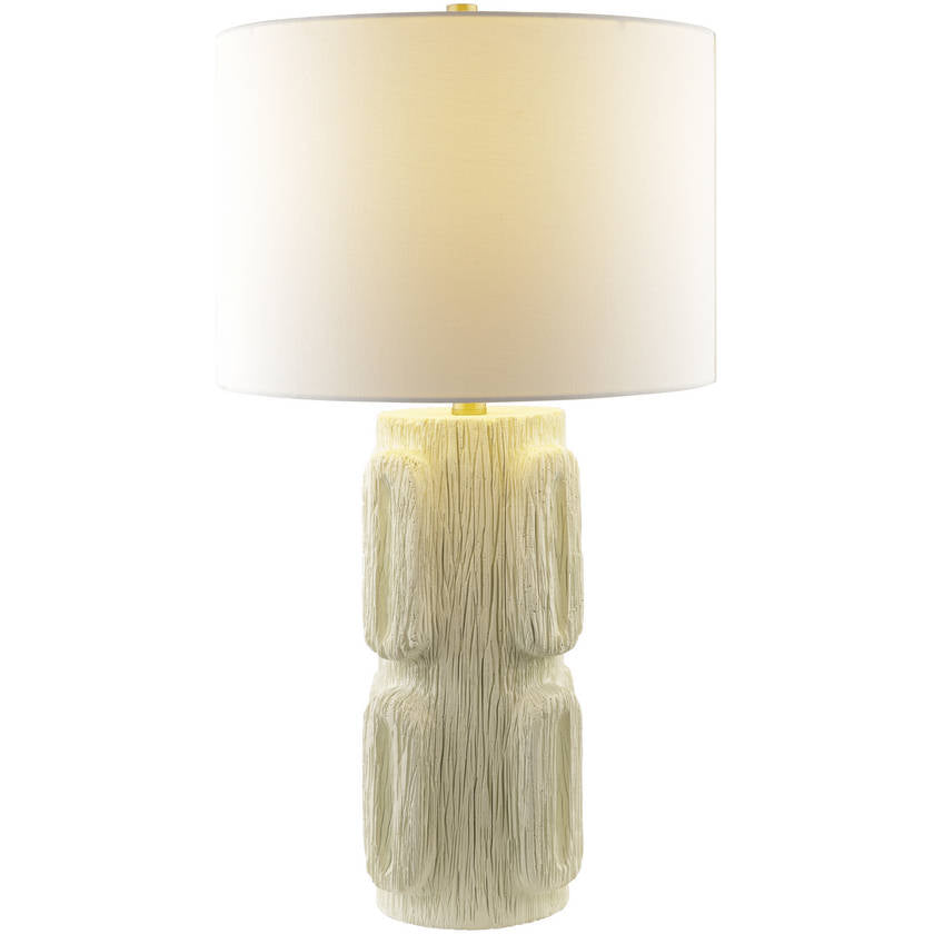 Evamarie Traditional Ivory Table Lamp