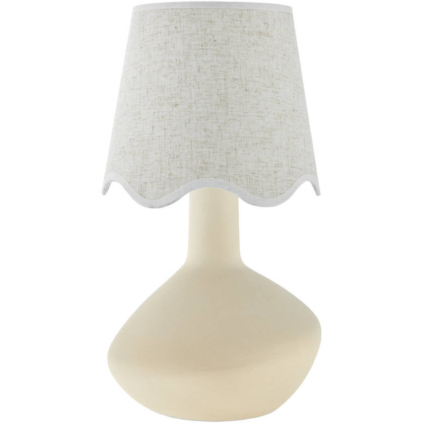 Eiman Rustic Cream Table Lamp