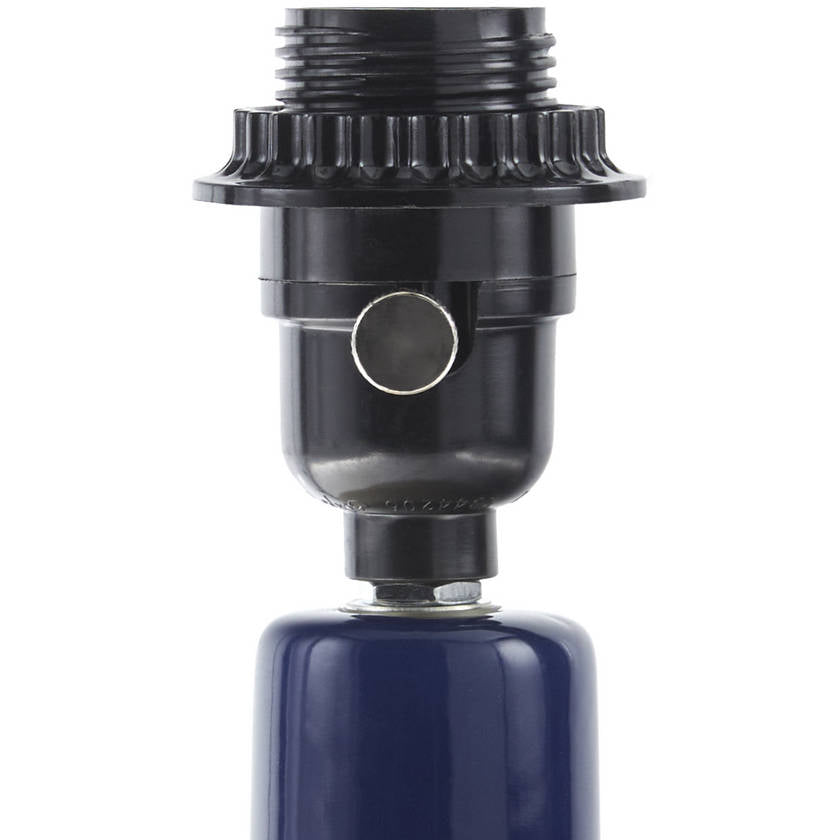 Eiman Rustic Dark Blue Table Lamp