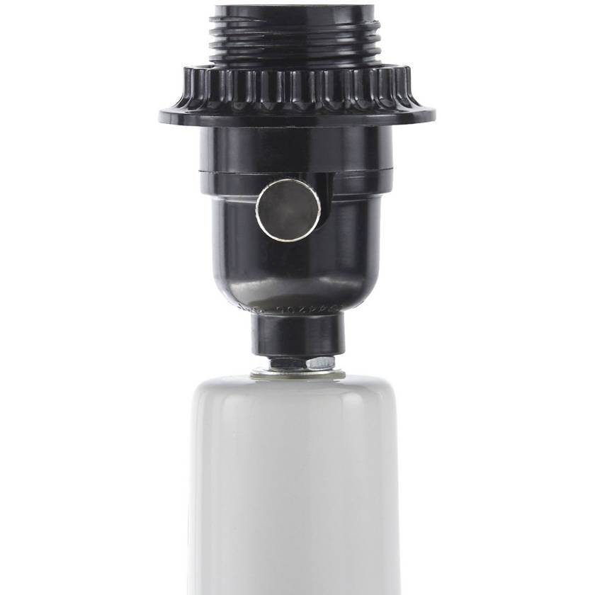 Eiman Rustic White/Wheat Table Lamp