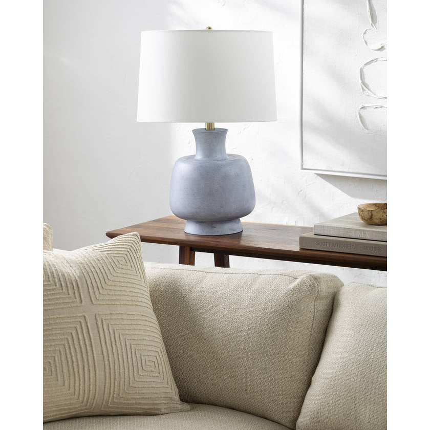 Ginny Traditional Blue Table Lamp