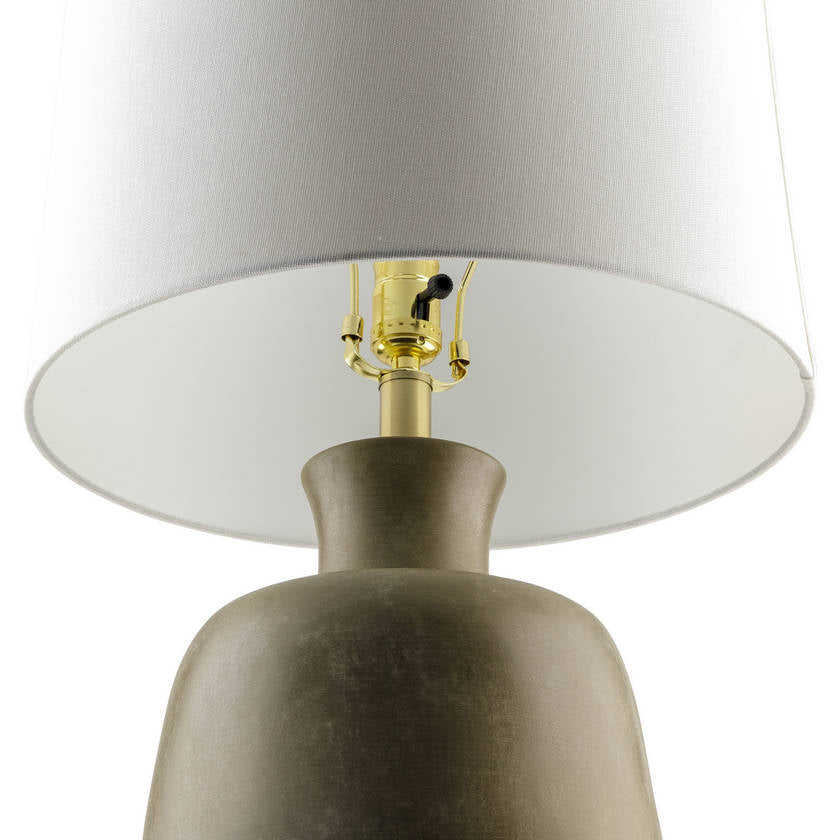 Ginny Traditional Brown Table Lamp