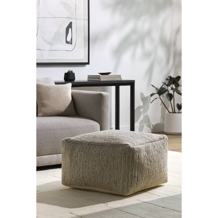 Vanesa Cream Pouf