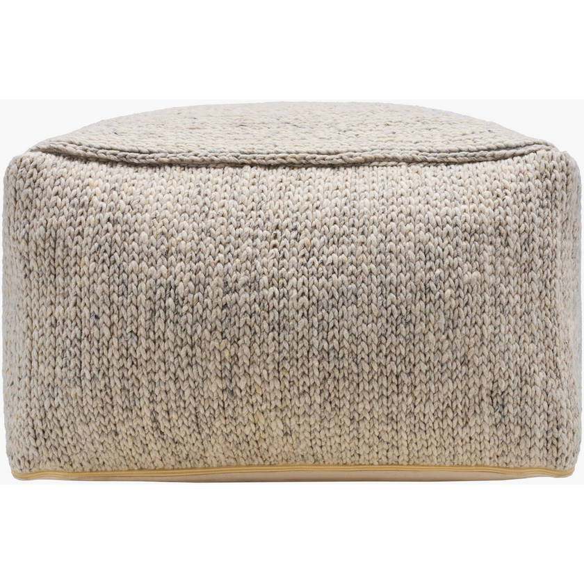 Vanesa Cream Pouf
