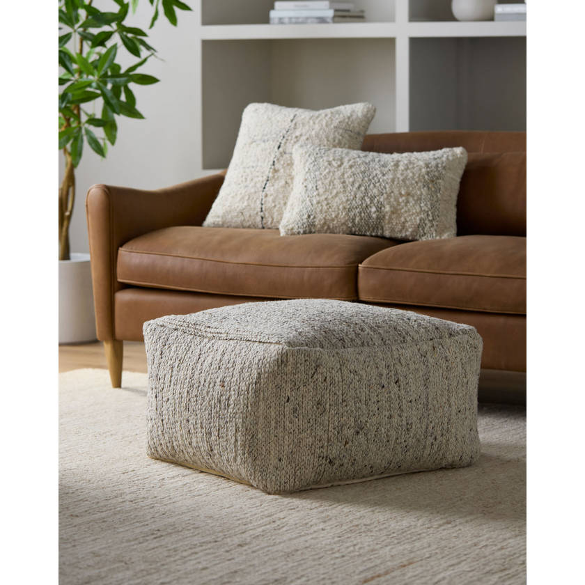 Vanesa Oatmeal Pouf