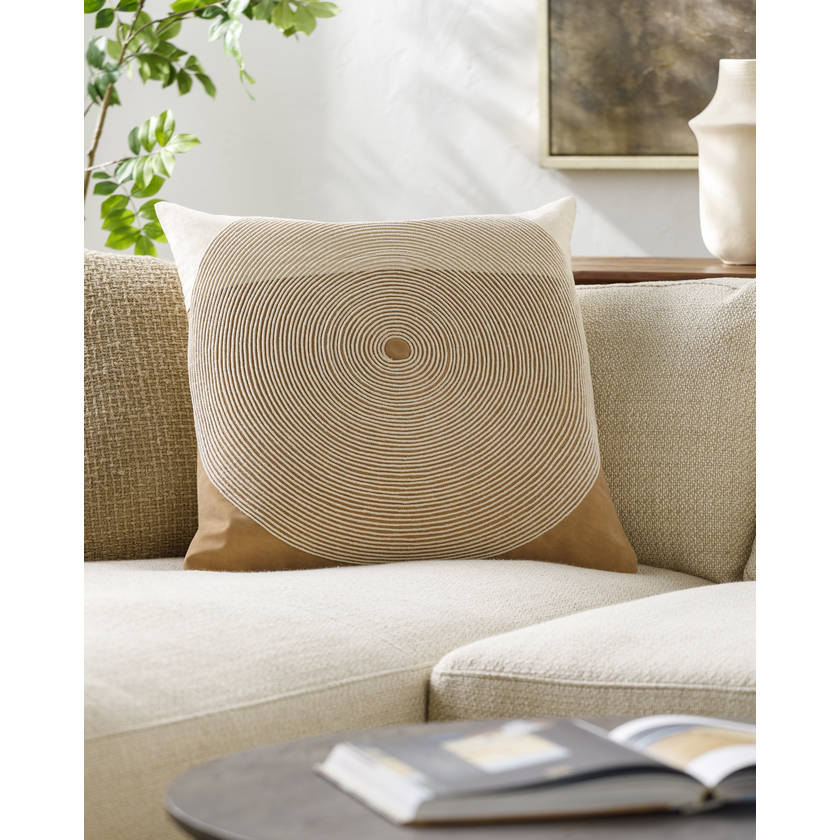 Laresa Beige Pillow Cover