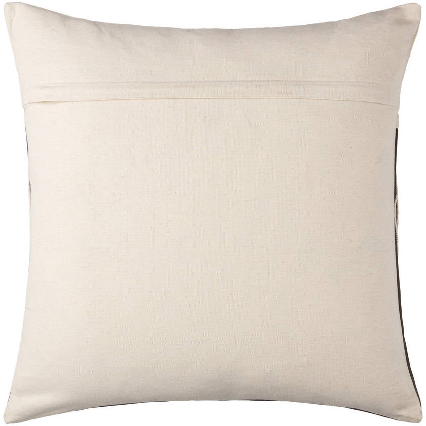 Laresa Beige/Dark Brown Pillow Cover
