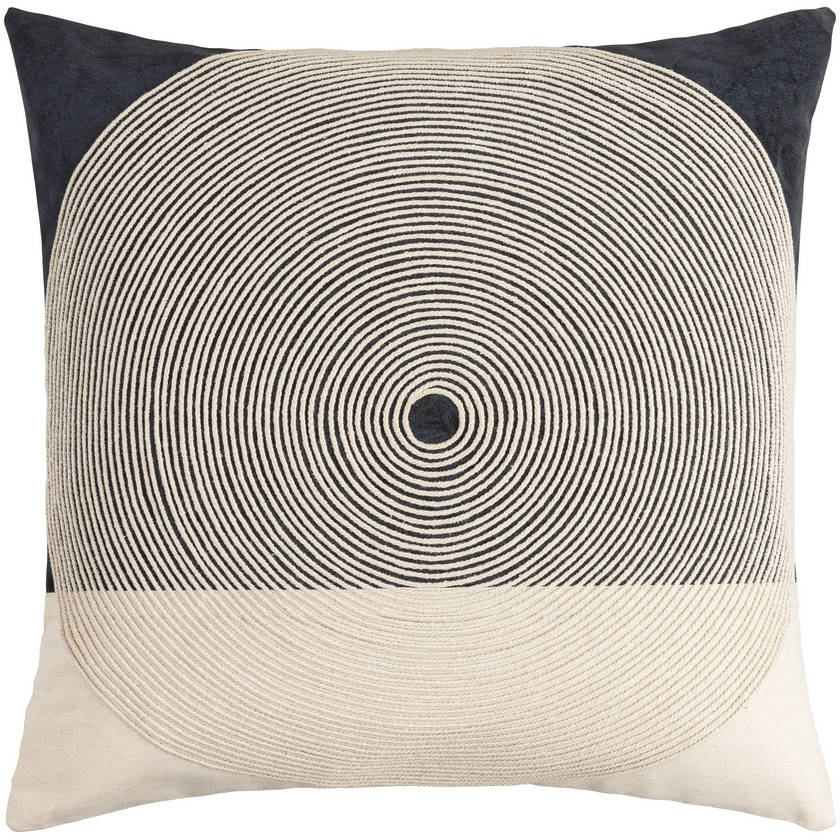 Laresa Beige/Black Pillow Cover