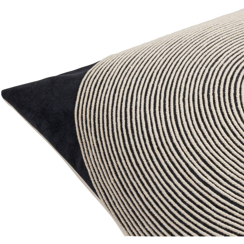 Laresa Beige/Black Pillow Cover