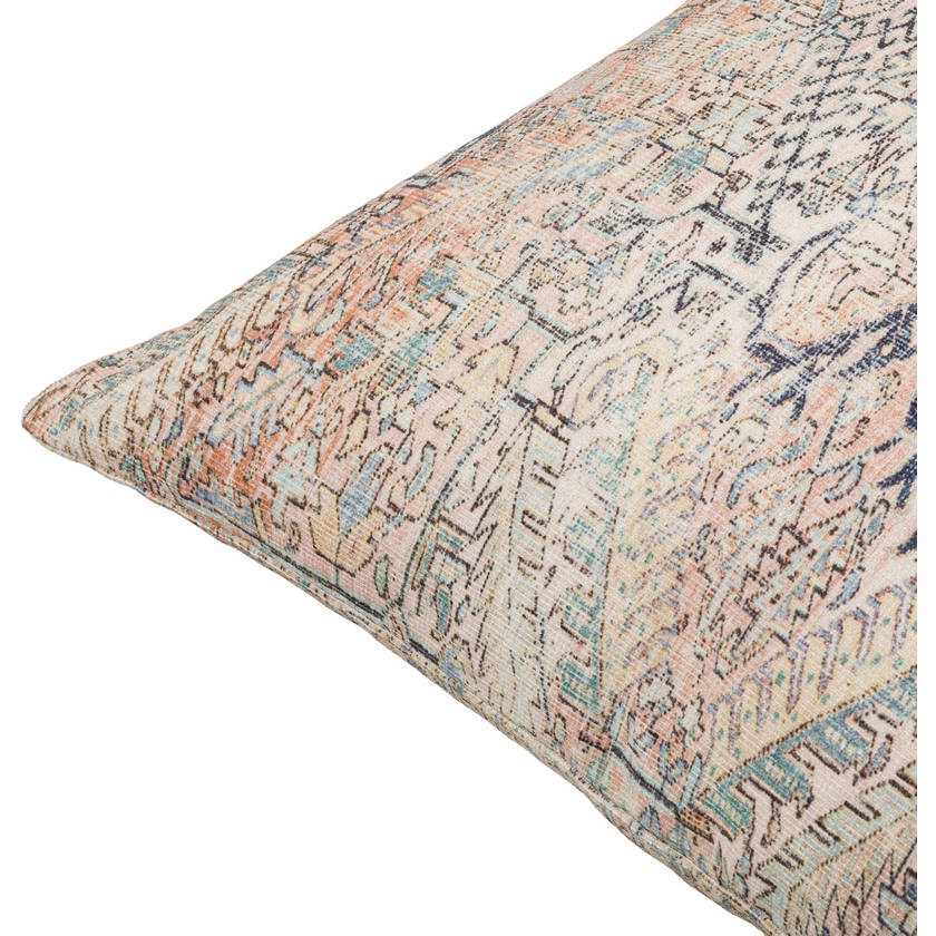 Telicia Pearl/Slate Pillow Cover