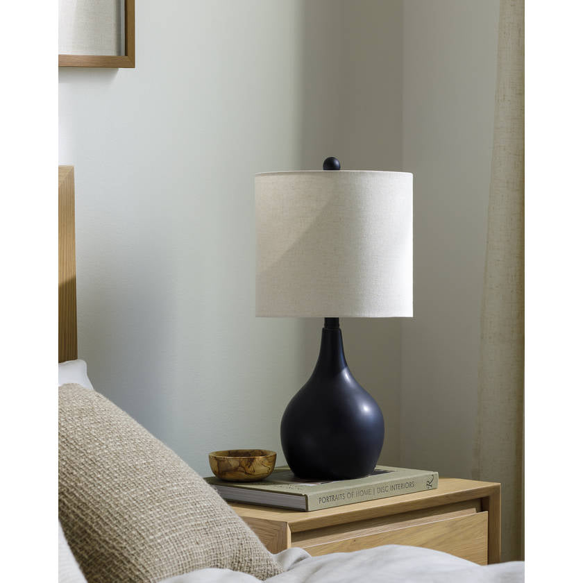 Katerine Cottage Black Table Lamp