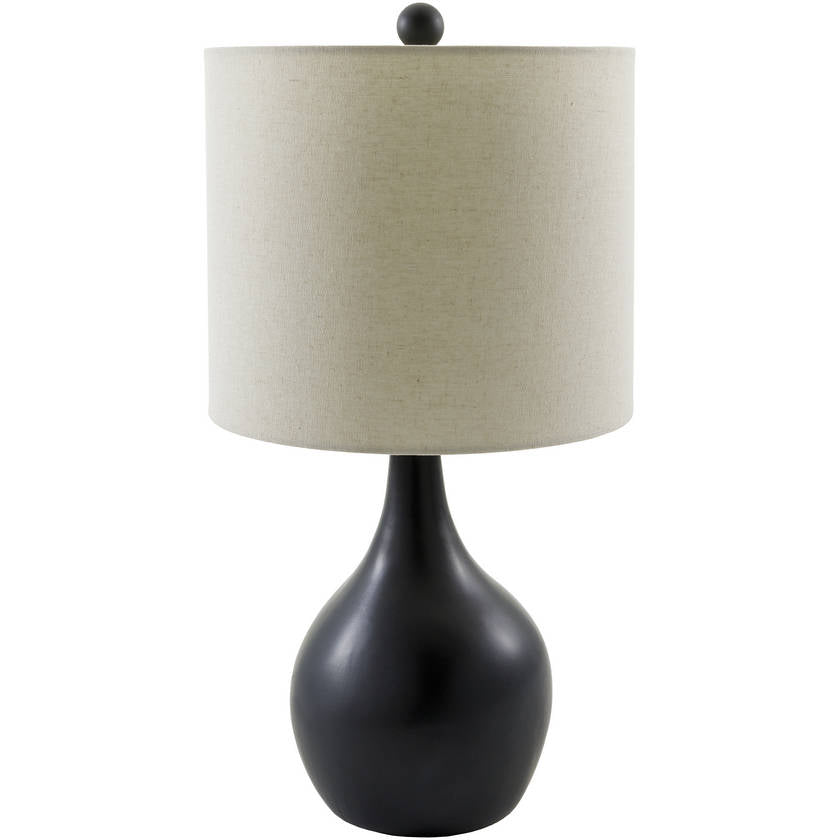 Katerine Cottage Black Table Lamp
