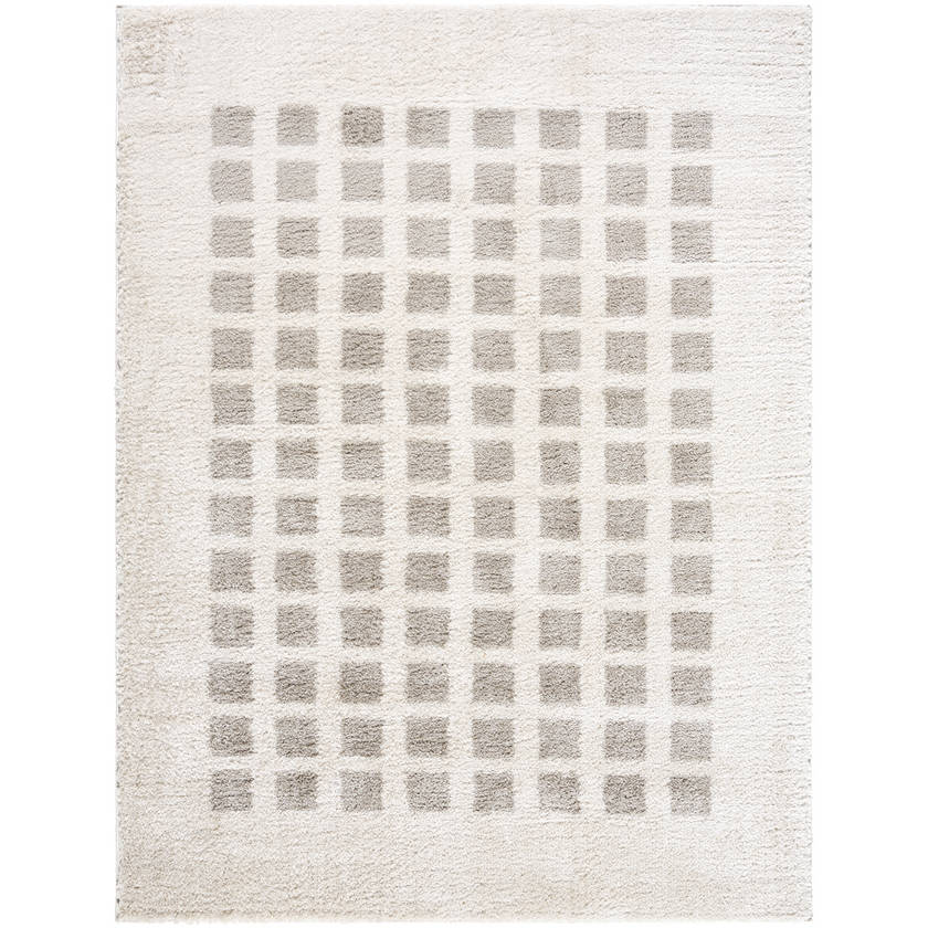 Noam Modern Medium Gray Washable Area Rug