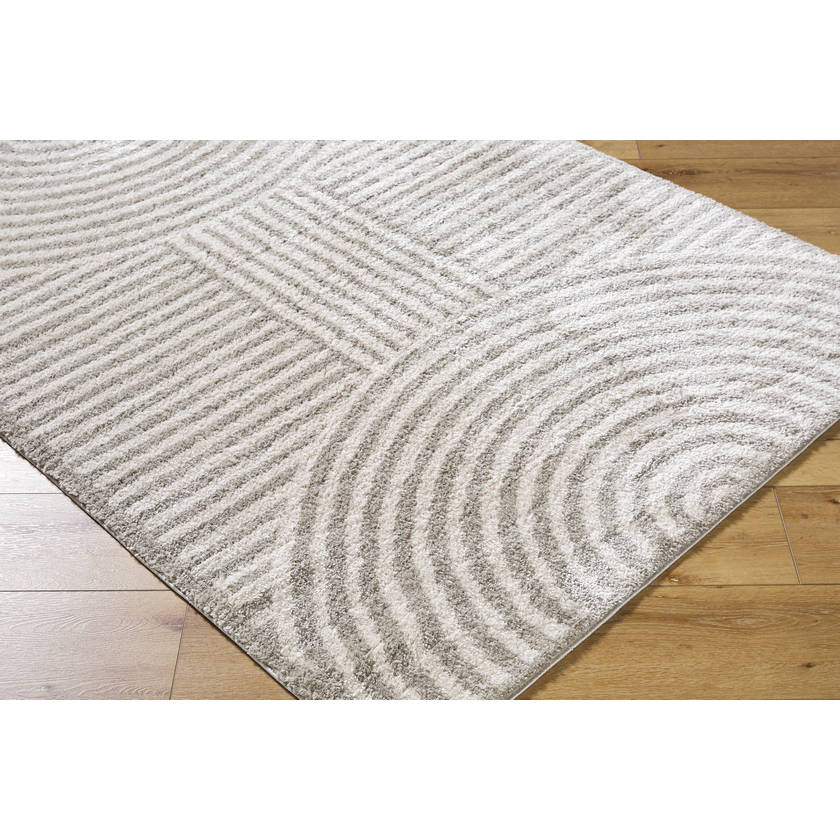 Marcela Modern Medium Gray Washable Area Rug