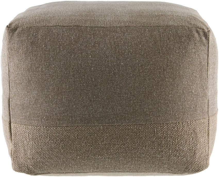 Tracie Taupe Pouf