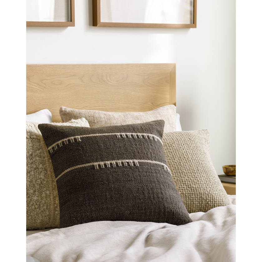 Loveland Charcoal Pillow Cover