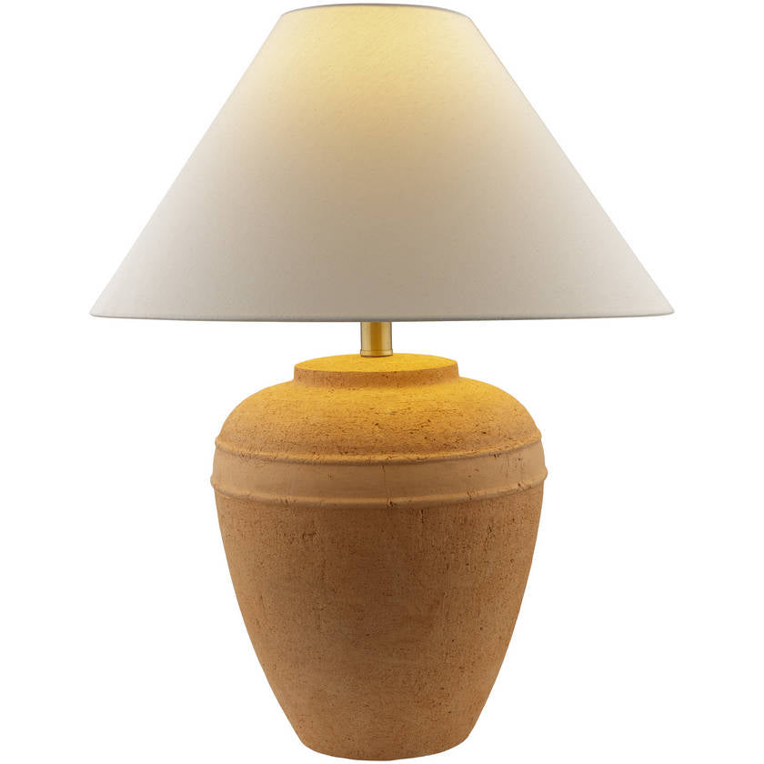 Seferino Traditional Brick Table Lamp