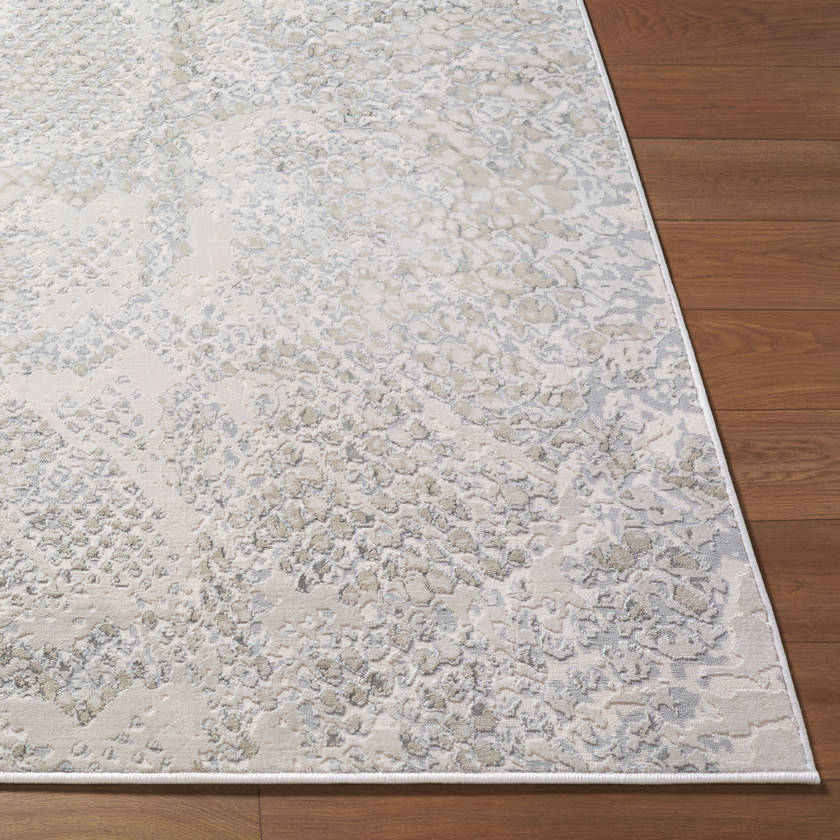 Kyeshia Modern Light Gray Area Rug