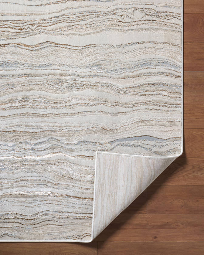 Jamaur Modern Light Slate Area Rug