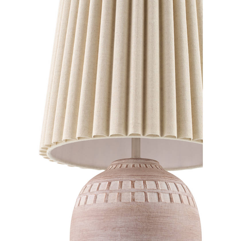 Jon Modern Blush Table Lamp