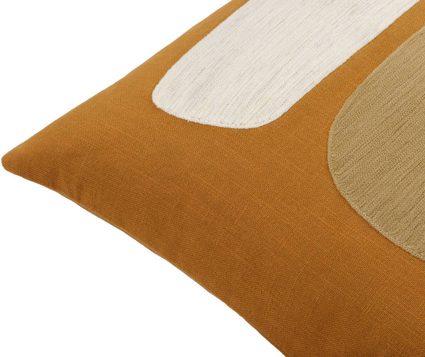 Prentice Camel/Brown Pillow Cover