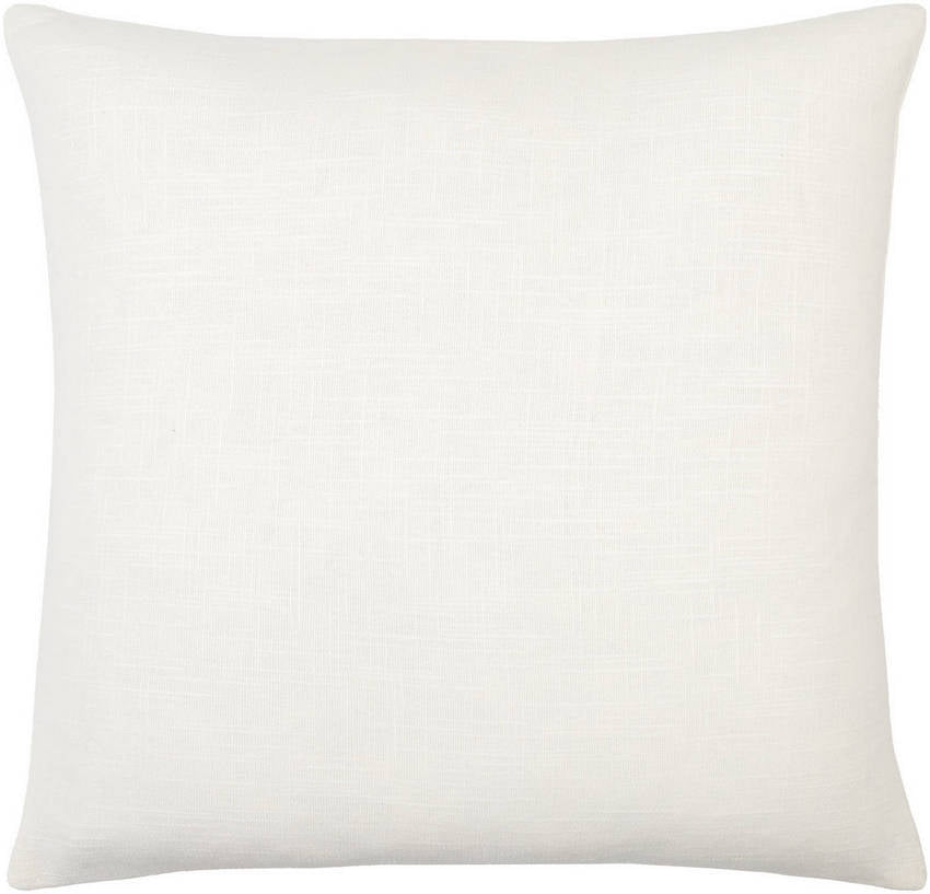Patria White/Olive Pillow Cover