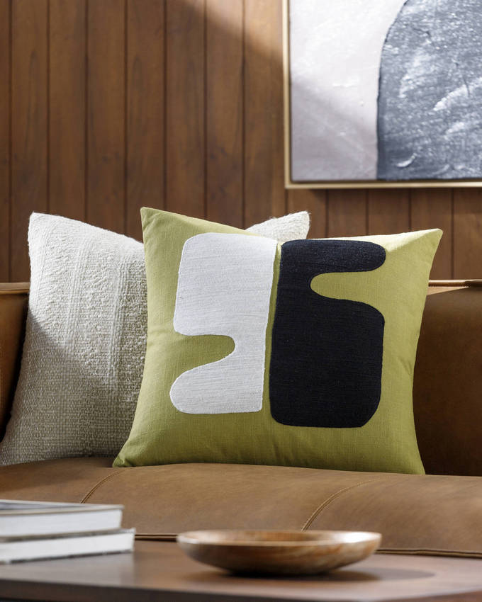 Jewett Olive Pillow Cover