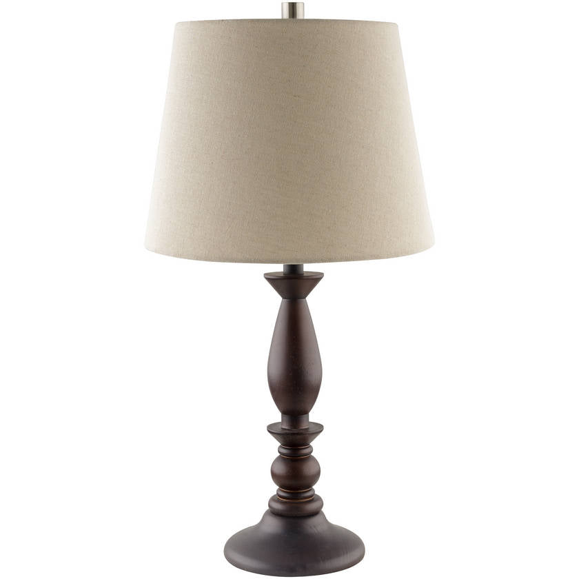 Summit Modern Dark Brown Table Lamp