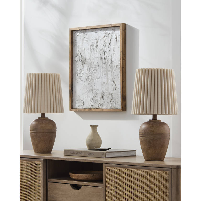 Dwanna Modern Brown Table Lamp