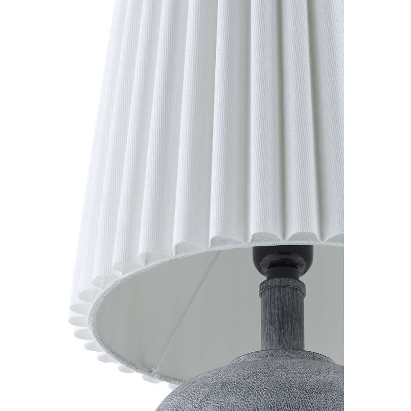 Dwanna Modern Gray Table Lamp