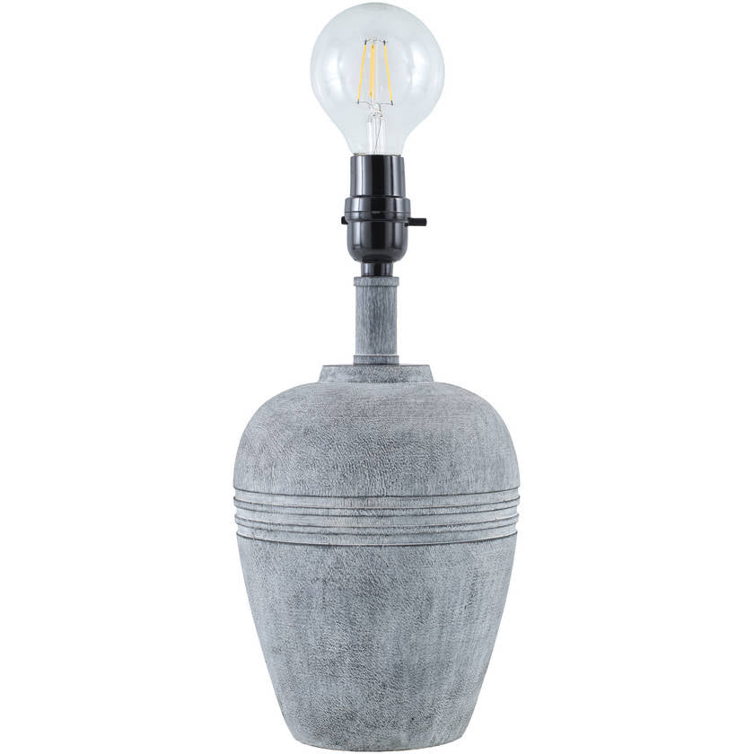 Dwanna Modern Gray Table Lamp