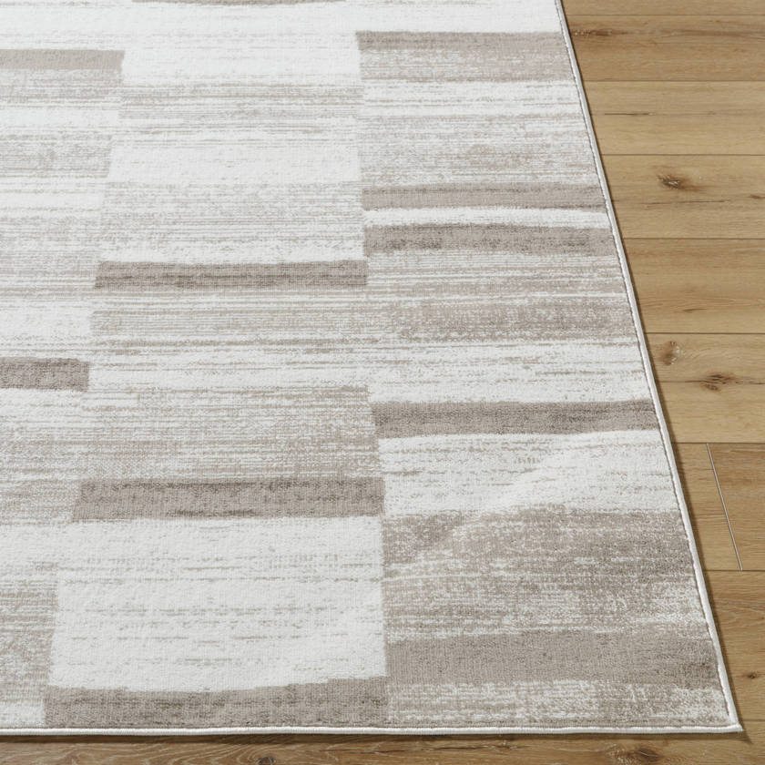 Trish Modern Dark Brown Area Rug