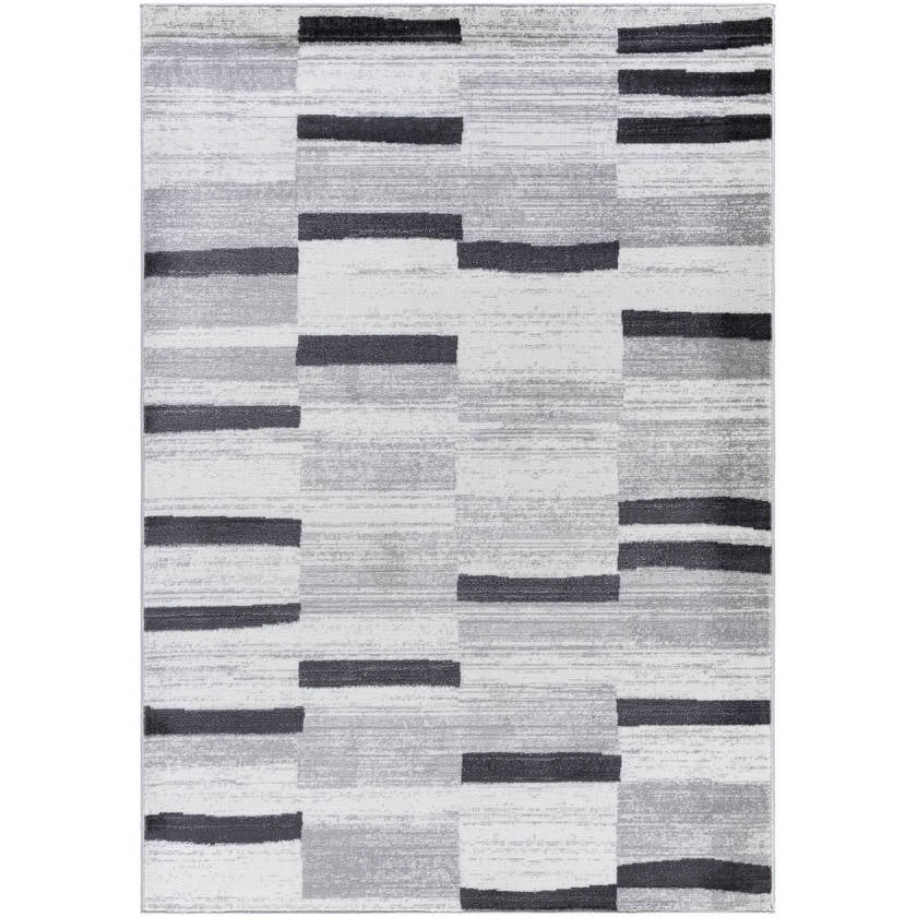 Trish Modern Black Area Rug